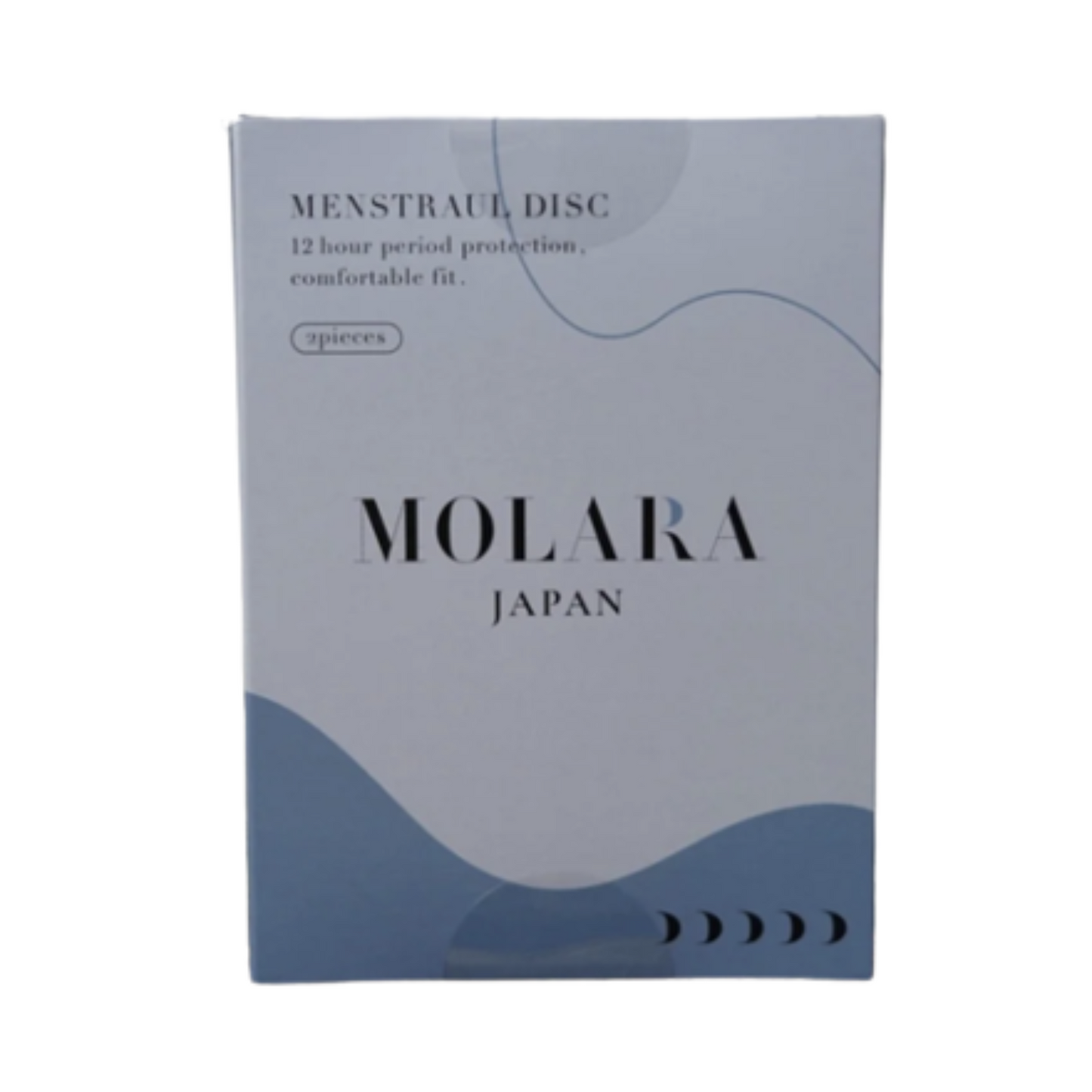 【使い捨て月経ディスク お試しサイズ2枚入り】月経ディスク 月経 MOLARA(モララ)